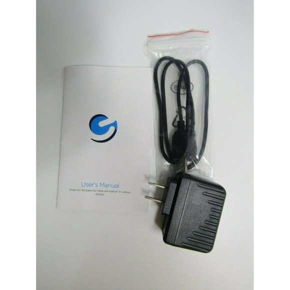 Ematic EGQ223BL WiFi 10" Android Touchscreen Tablet Quad-Core 16GB Bluetooth - Picture 7 of 9